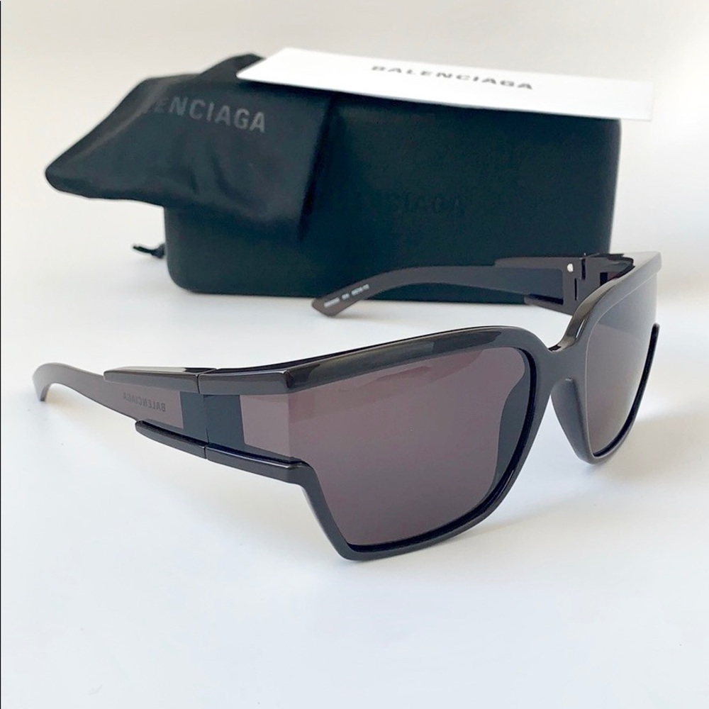 Balenciaga Sunglasses BB0039S 004 Brown - Picture 3 of 7